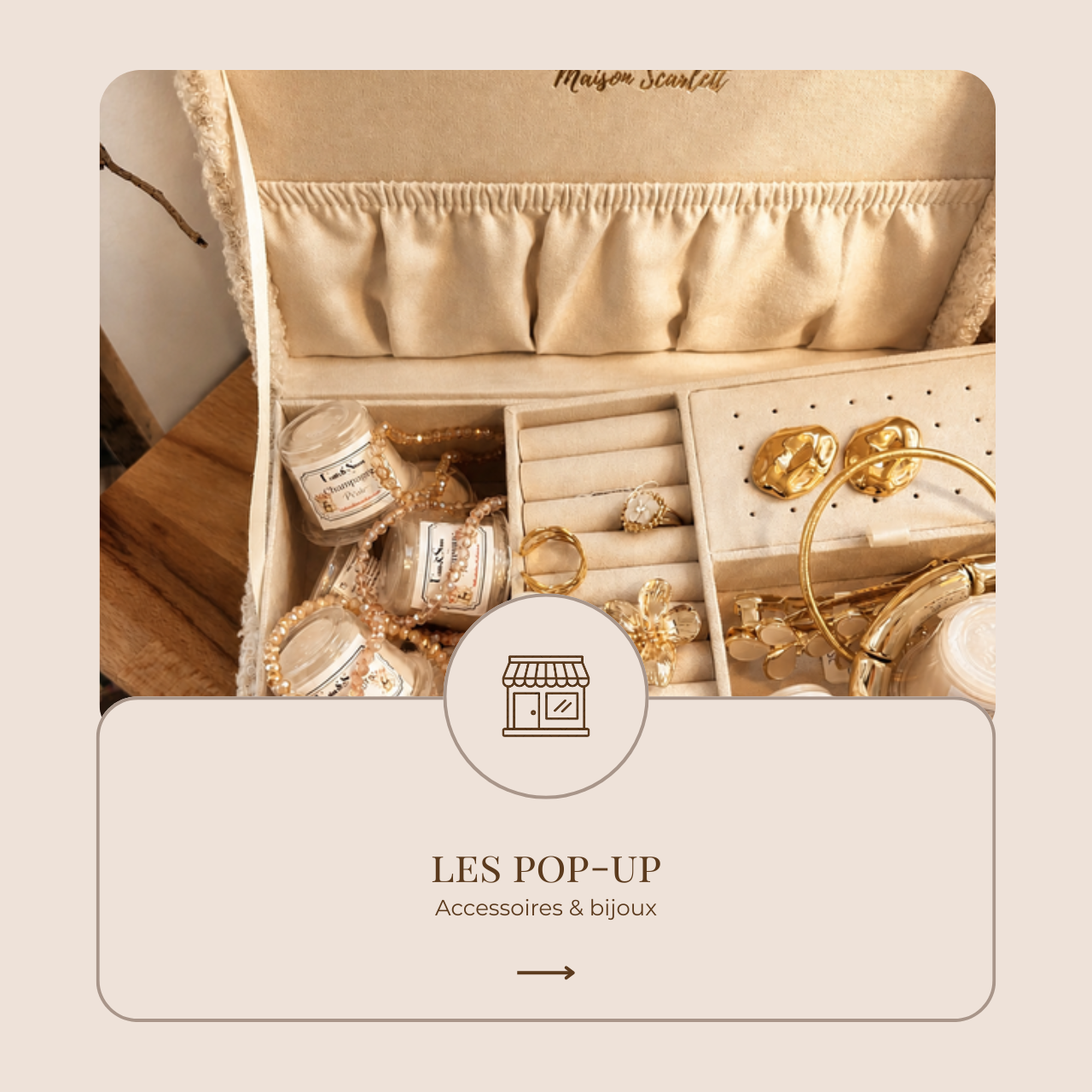 Sélection pop-up Unik & Sens – bijoux et boîte à bijoux Maison Scarlett