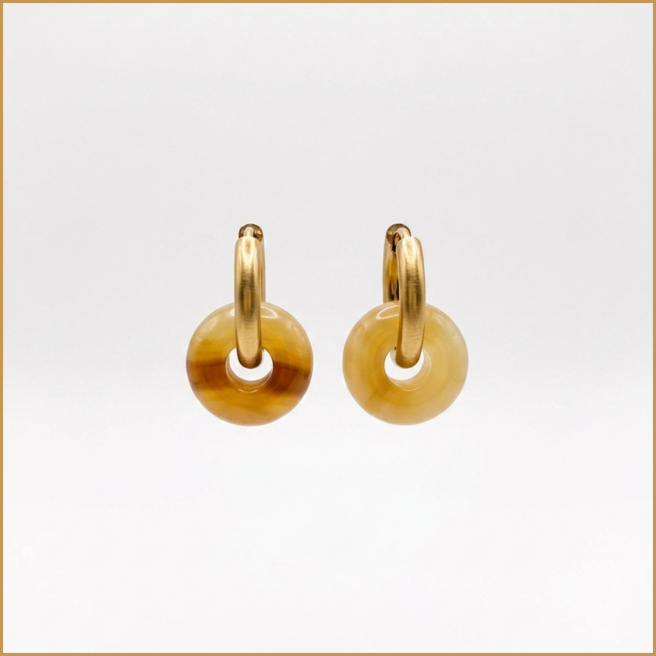 Boucles d'oreilles pierre naturelle artisanales – Unik & Sens
