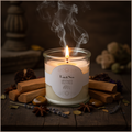 Bougie d'intention Sérénité Sauvage Unik & Sens – cire végétale artisanale santal ambre myrrhe
