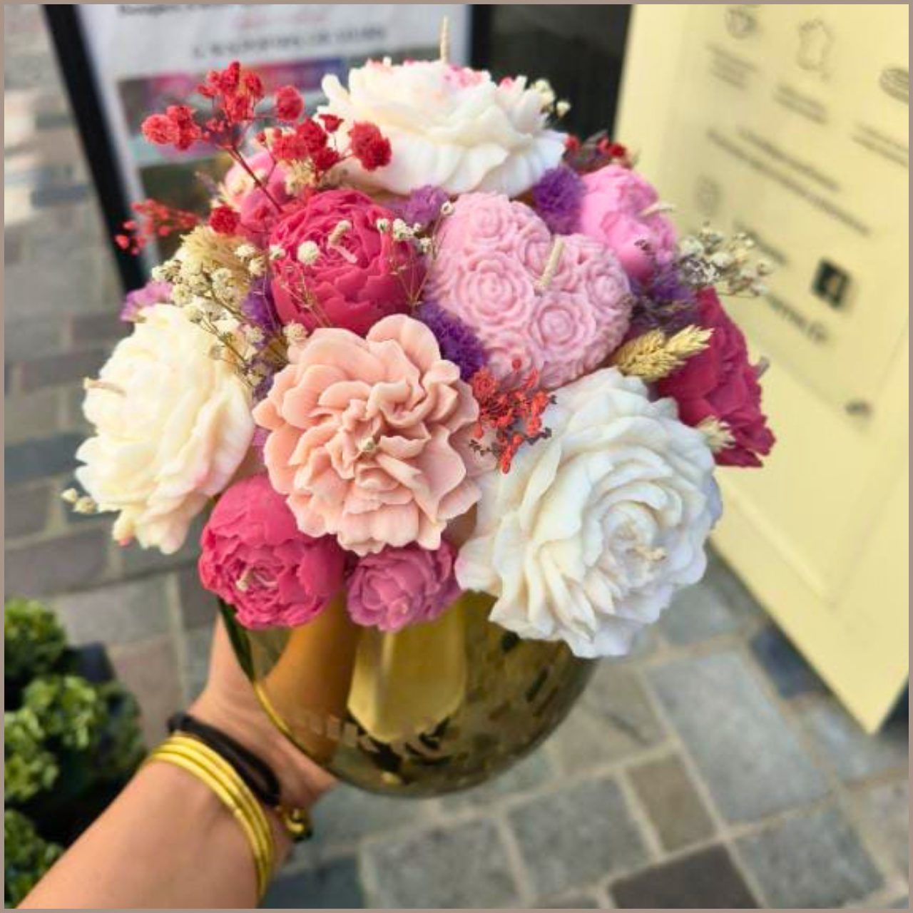 BOUQUET EN CIRE - Unik & Sens
