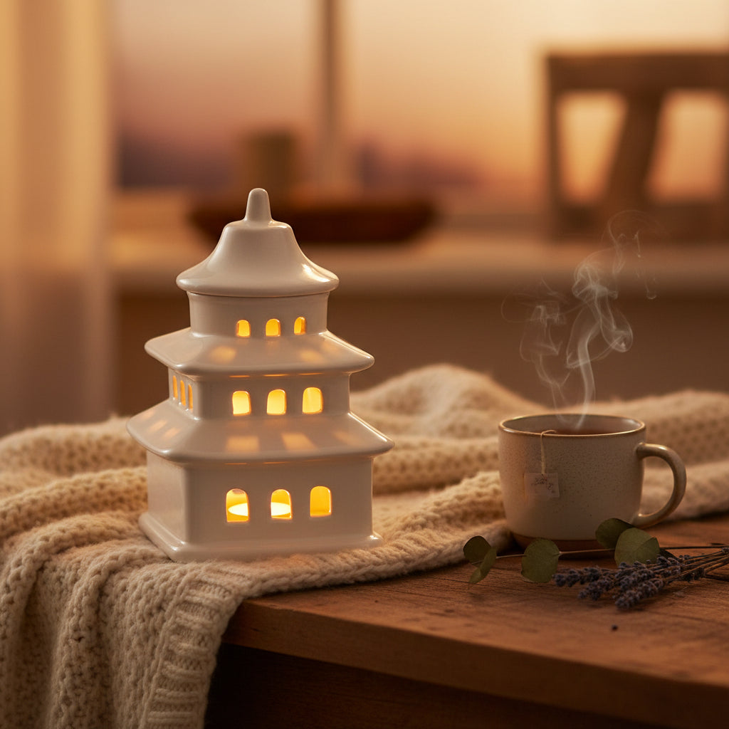 BRÛLE PARFUM - Temple Asiatique  - Unik & Sens